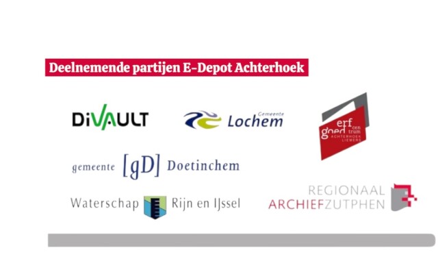 Banner met de logos van de deelnemende partijen E Depot Achterhoek Banner met de logos van de deelnemende partijen E Depot Achterhoek