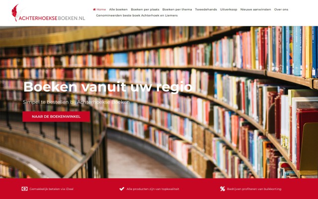 Afbeelding van de website van Achterhoekse Boeken.nl. Afbeelding van de website van Achterhoekse Boeken.nl.