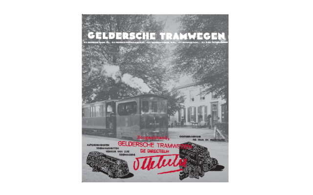 Foto van translucente paneel Gelderse Tramwegen, archief Remmeling. Foto van translucente paneel Gelderse Tramwegen, archief Remmeling.