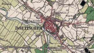 Foto van kadasterkaart Doetinchem Foto van kadasterkaart Doetinchem