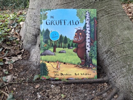 Cover van het boek Gruffalo in het Veluws