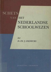Cover van het boek Schets van het Nederlandse schoolwezen van P.H. J. Idenburg