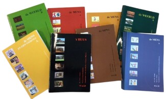 Foto met 8 verschillende WALD boeken
