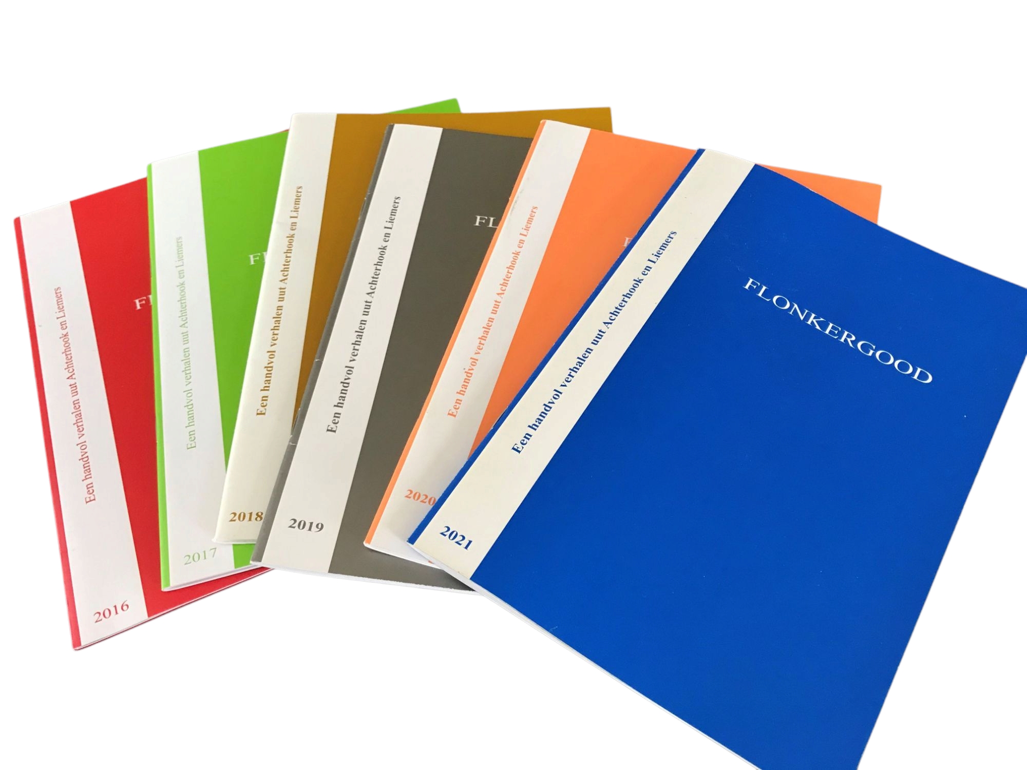 Foto van 6 verschillende Flonkergoods