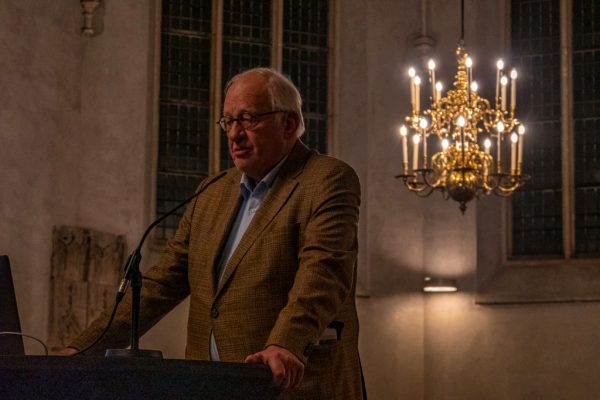 Foto presentatie Jaarboek nummer 47 in de Lamberti kerk te Zelhem